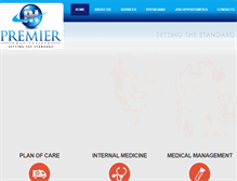 Tablet Screenshot of premhosp.com